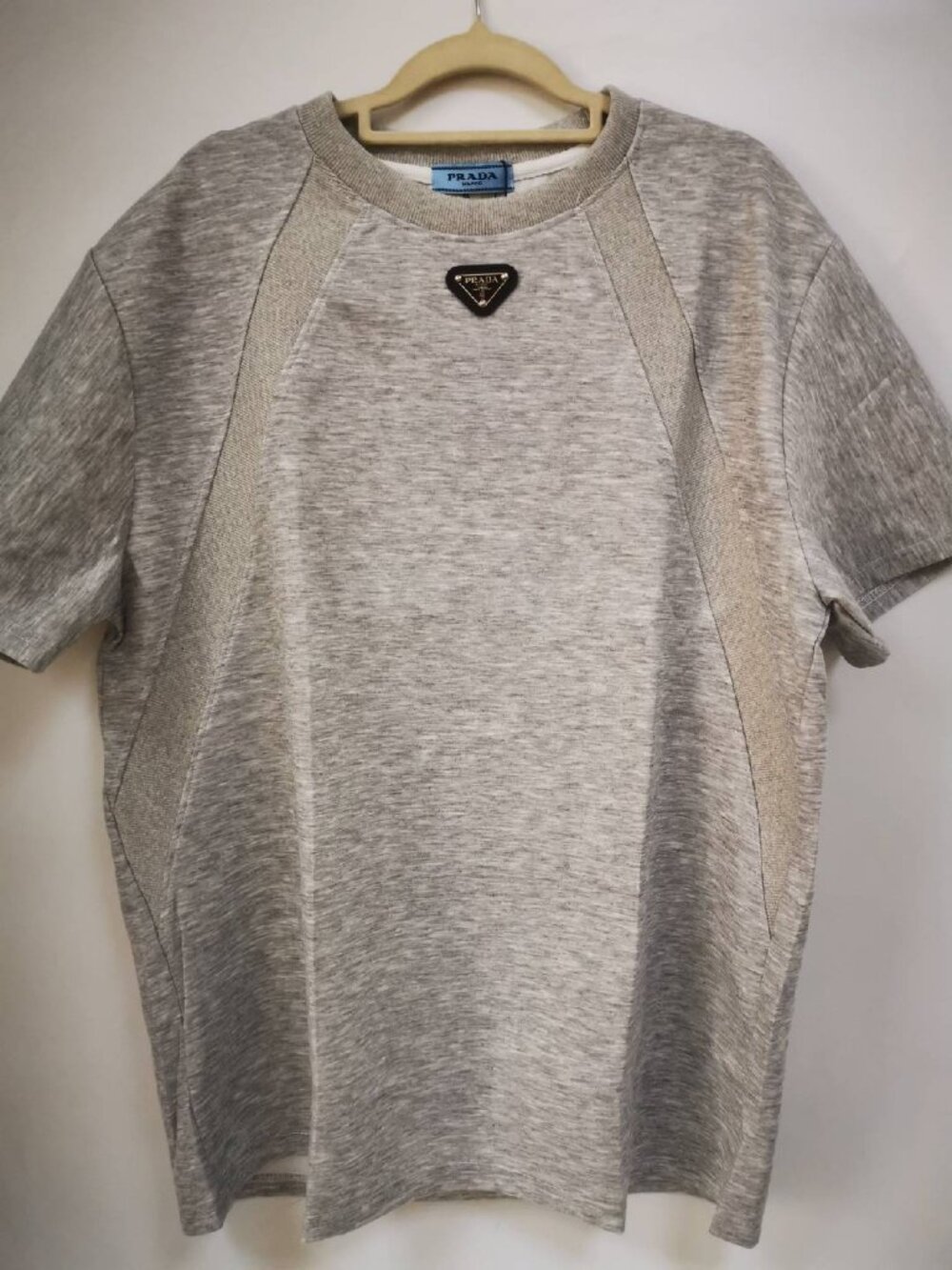 Pre-owned PRADA Short Sleeve T-Shirt Casual Versatile Top for Men and Women